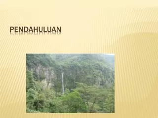 pendahuluan