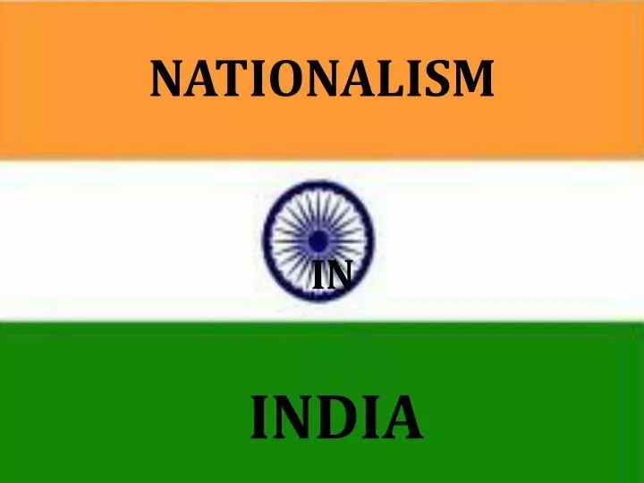 nationalism in india