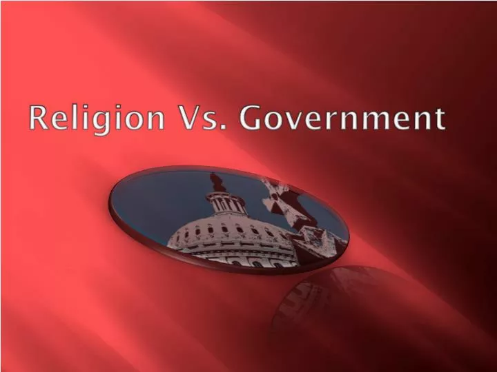 religion vs government