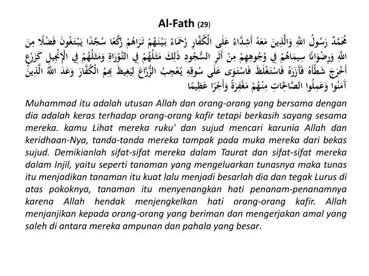 al fath 29