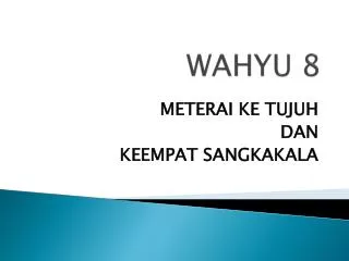wahyu 8