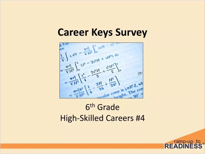 career keys survey