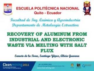 Recovery of aluminum from industrial and electronic waste via melting with salt flux
