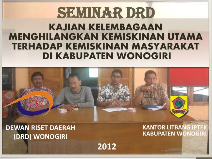 seminar drd