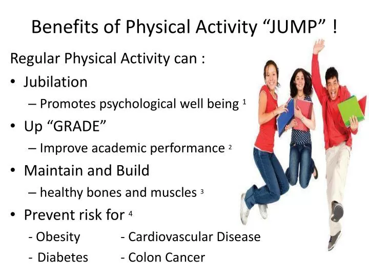 benefits of physical activity jump