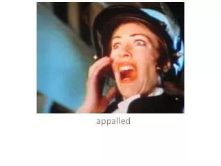 appalled