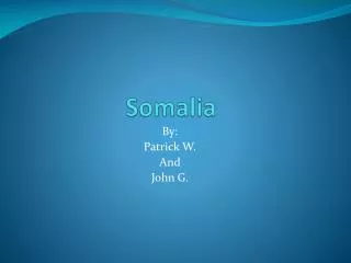 Somalia