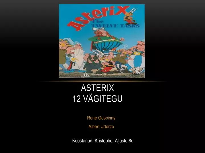 asterix 12 v gitegu