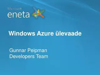 Windows Azure ülevaade