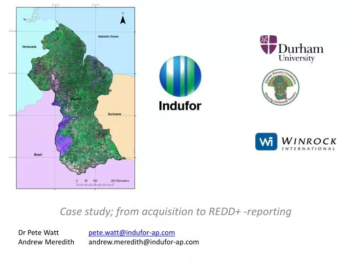 case study from acquisition to redd reporting