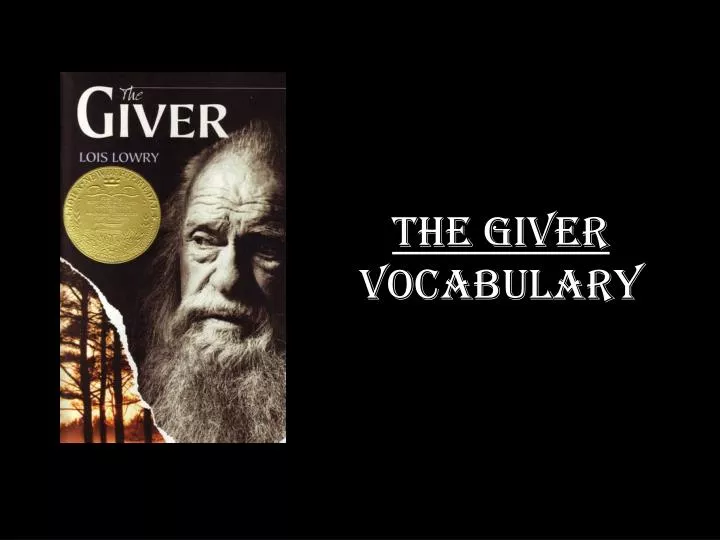 the giver vocabulary