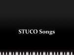 STUCO Songs - slide 1