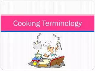 Cooking Terminology