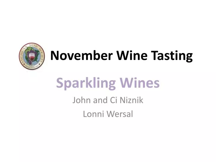 november wine tasting