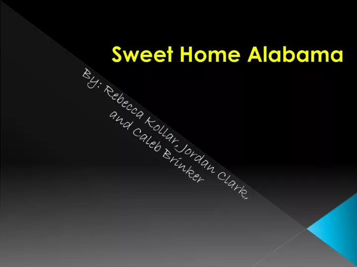 sweet home alabama