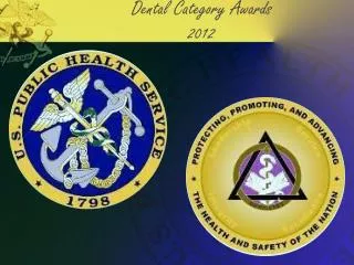 Dental Category Awards 2012