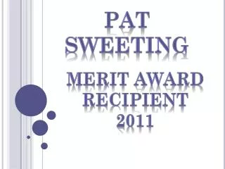 Pat Sweeting