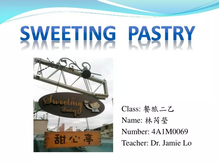 sweeting pastry
