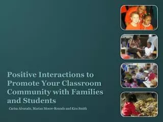 Positive Interactions to Promote Your Classroom Community with Families and Students