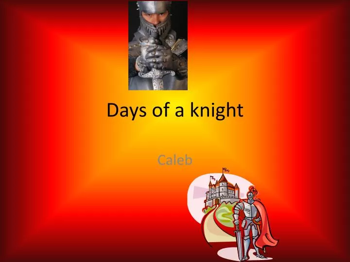 days of a knight