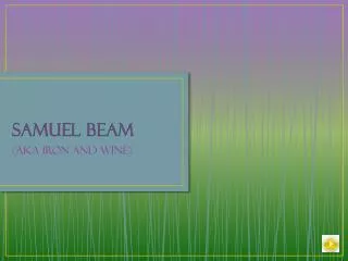 Samuel Beam