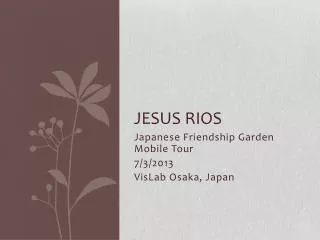 Jesus Rios