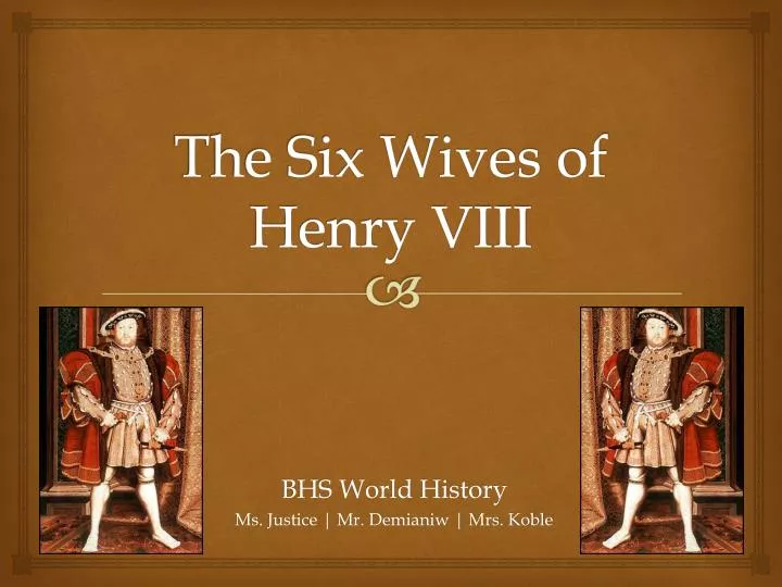the six wives of henry viii