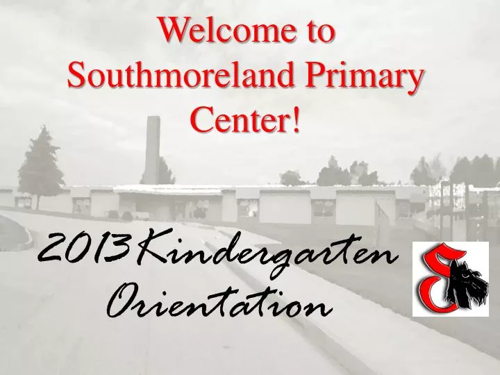 welcome to southmoreland primary center