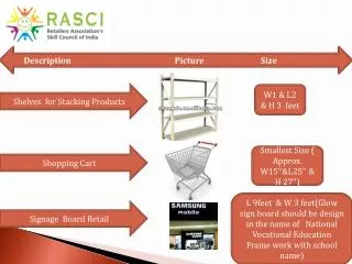 Shelves for Stacking Products