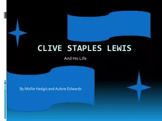 Clive Staples Lewis