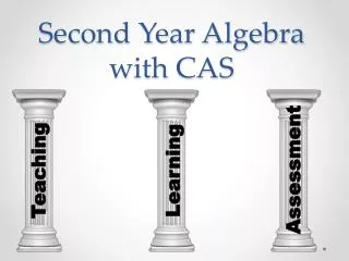 Second Year Algebra with CAS