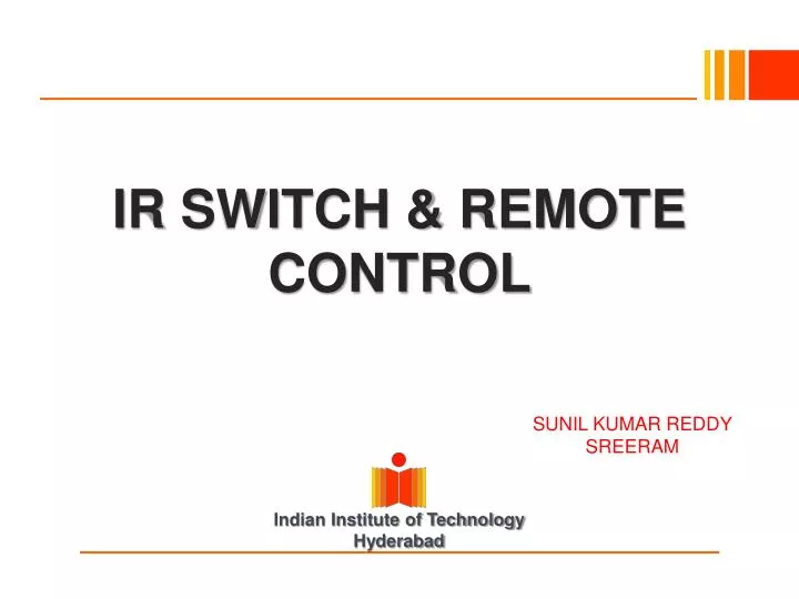 ir switch remote control