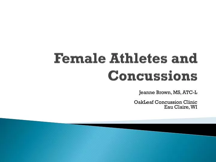 female athletes and concussions
