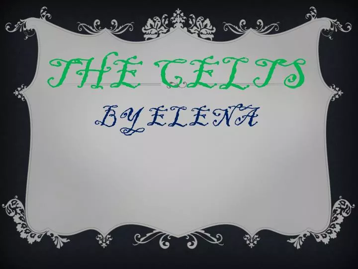 the c elts by elena