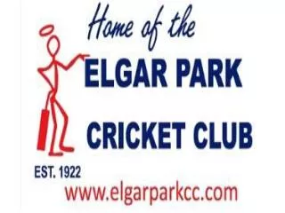 Elgar Park Cricket Club 2011-2012 MVP Award One day B grade