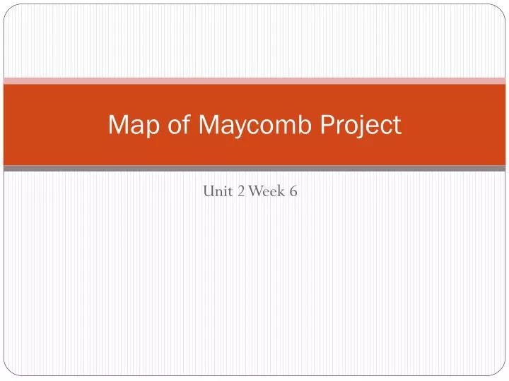 map of maycomb project