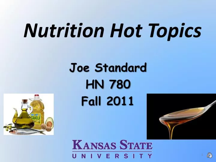 nutrition hot topics