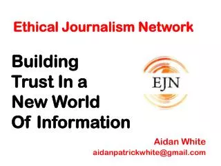 Ethical Journalism Network