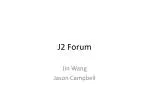 J2 Forum - slide 1