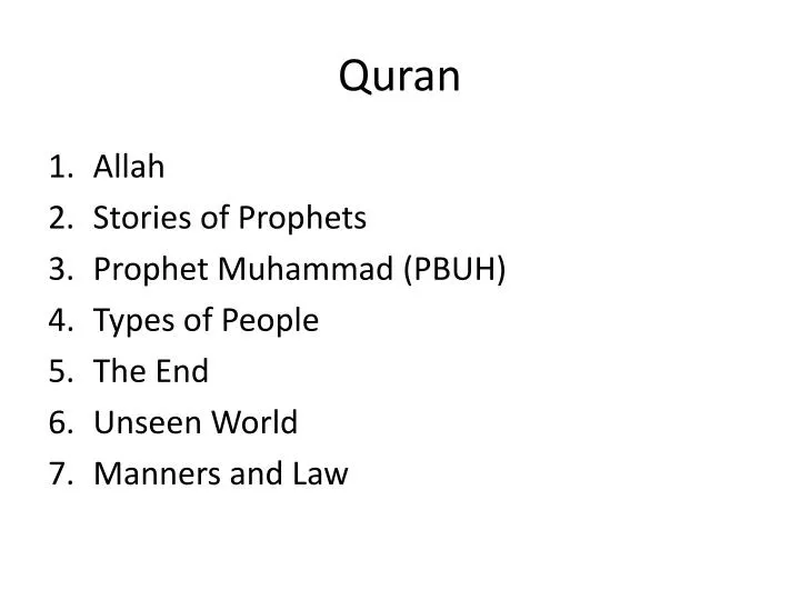 quran