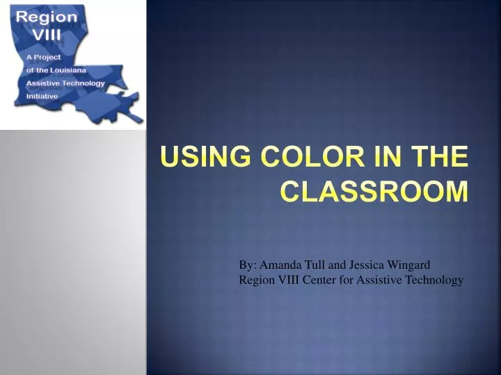 using color in the classroom