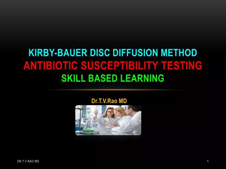 kirby bauer disc diffusion method antibiotic susceptibility testing skill based learning
