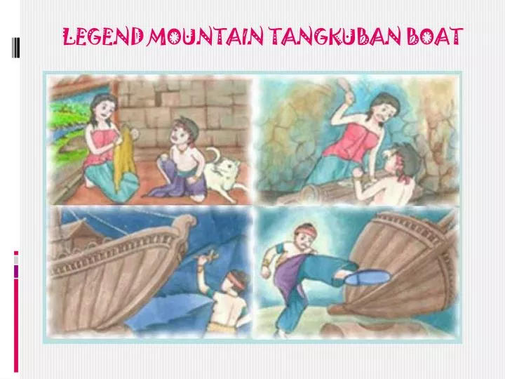 legend mountain tangkuban boat