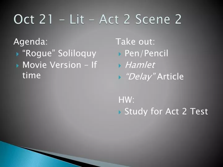 oct 21 lit act 2 scene 2