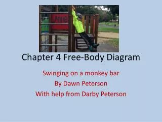 Chapter 4 Free-Body Diagram