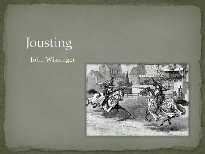 jousting