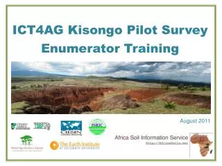 ICT4AG Kisongo Pilot Survey