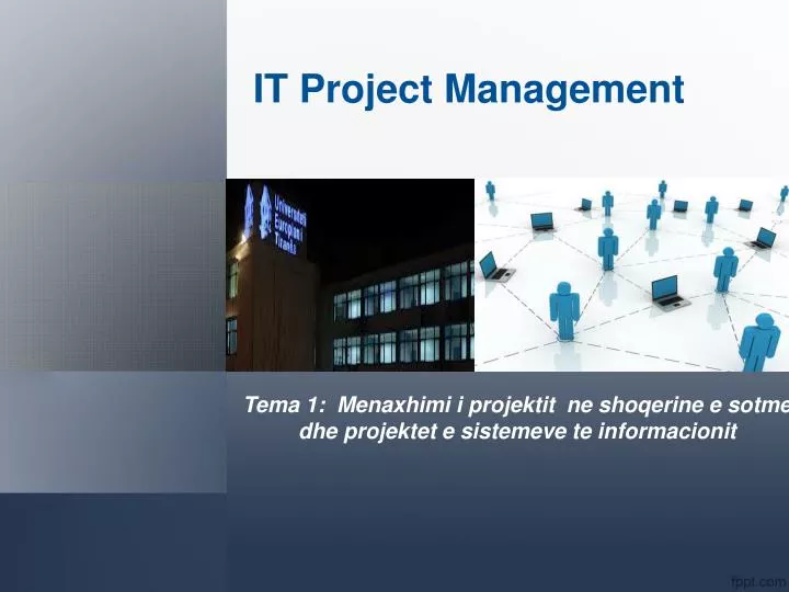 it project management