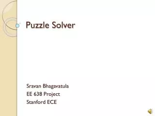 Puzzle Solver