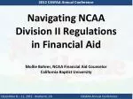 2012 CASFAA Annual Conference - slide 1